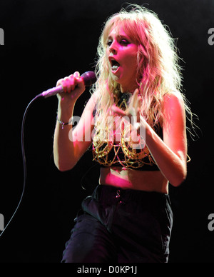 Diana Vickers The V Festival 2010 abgehaltenen Hylands Park - Performances - Tag zwei Chelmsford, England - 22.08.10 Stockfoto