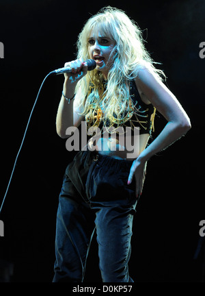 Diana Vickers The V Festival 2010 abgehaltenen Hylands Park - Performances - Tag zwei Chelmsford, England - 22.08.10 Stockfoto