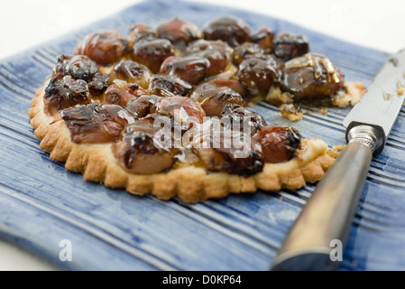 Rettich Tarte tatin Stockfoto