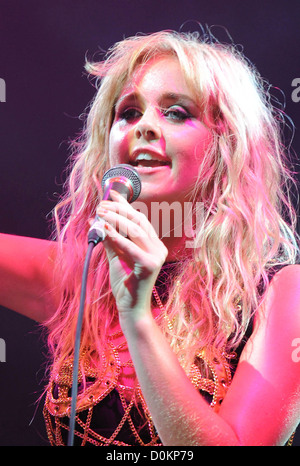 Diana Vickers The V Festival 2010 abgehaltenen Hylands Park - Performances - Tag zwei Chelmsford, England - 22.08.10 Stockfoto