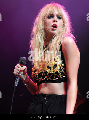 Diana Vickers The V Festival 2010 abgehaltenen Hylands Park - Performances - Tag zwei Chelmsford, England - 22.08.10: Stockfoto