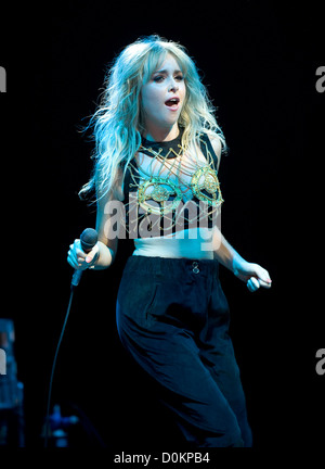 Diana Vickers V Festival statt im Hylands Park - Performances - Tag zwei Chelmsford, England. Stockfoto