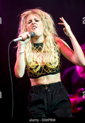 Diana Vickers The V Festival 2010 abgehaltenen Hylands Park - Performances - Tag zwei Chelmsford, England - 22.08.10 Stockfoto