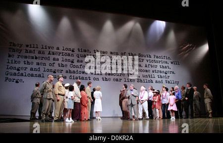 Eric Anderson, Skipp Skipp, Luka Kain, Helmar Augustus Cooper, Loretta Ables Sayre, Andrew Samonsky, Kelli O'Hara, André Stockfoto