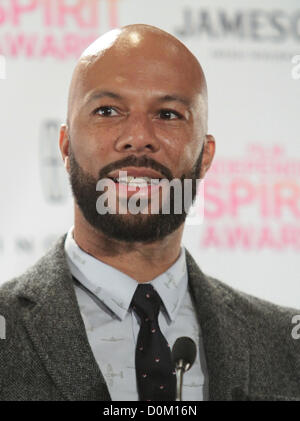 GEMEINSAMEN 2013 FILM Independent SPIRIT AWARDS - Nominierungen LOS ANGELES Kalifornien USA 27. November 2012 Stockfoto