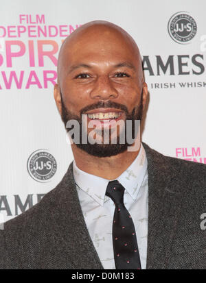 GEMEINSAMEN 2013 FILM Independent SPIRIT AWARDS - Nominierungen LOS ANGELES Kalifornien USA 27. November 2012 Stockfoto