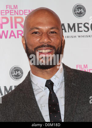 GEMEINSAMEN 2013 FILM Independent SPIRIT AWARDS - Nominierungen LOS ANGELES Kalifornien USA 27. November 2012 Stockfoto