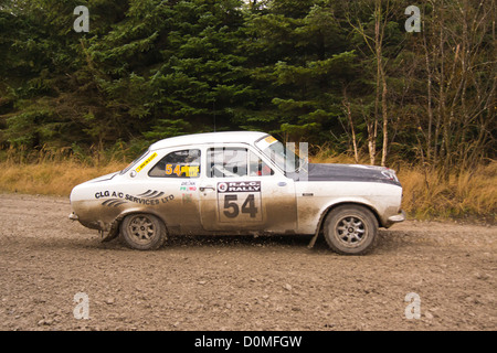 Pickering, North Yorkshire, UK. Roger Albert Clark Rallye 2012 Stockfoto