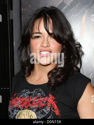 Michelle Rodriguez an der LA-Premiere von "Machete" statt in The Orpheum Theatre Los Angeles, USA - 25.08.10 Stockfoto