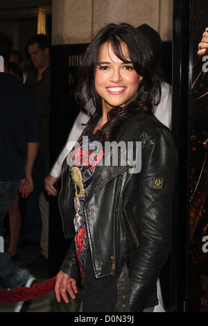 Michelle Rodriguez an der LA-Premiere von "Machete" statt in The Orpheum Theatre Los Angeles, USA - 25.08.10 Stockfoto