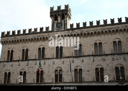 Der Palazzo di Giustizia in Chiavari, Ligurien, Italien Stockfoto