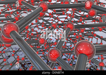 Nanotechnologie - die Zukunft und hoffen Stockfoto