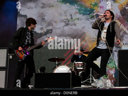 Sie mir sechs Leeds Festival 2010 in Bramhall Park - Tag 2 Leeds, England - 28.08.10 Stockfoto