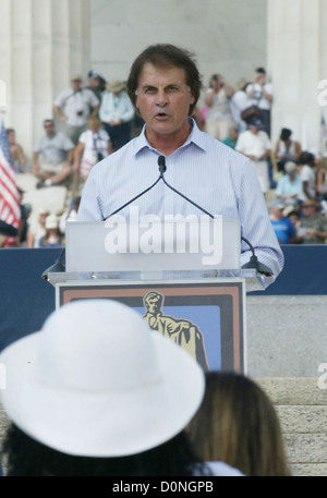 St. Louis Cardinals-Manager Tony La Russa Rally zu Ehren Amerikas Serivce Personal und hervorragende Citezins auf den Stufen des Stockfoto