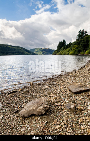 Herrliche Sicht auf See Vyrnwy, Powys, Mid Wales, Uk Stockfoto