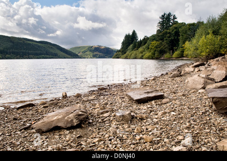 Herrliche Sicht auf See Vyrnwy, Powys, Mid Wales, Uk Stockfoto