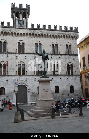 Der Palazzo di Giustizia in Chiavari, Ligurien, Italien Stockfoto