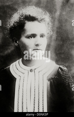 Nobel Laureatus Marie Curie, Pionier der Radioaktivität Stockfoto