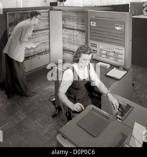 IBM 704 Computer Stockfoto