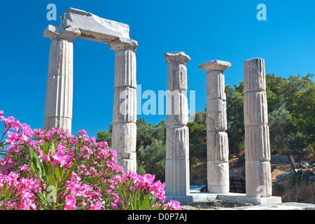 Tempel der großen Götter auf Samothraki Insel in Griechenland Stockfoto