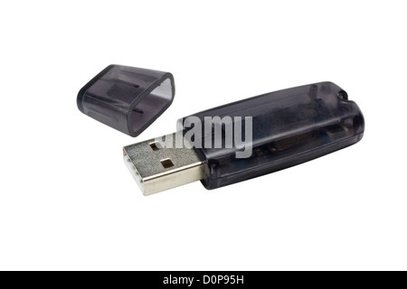 Nahaufnahme eines Bluetooth USB-Adapter Stockfoto