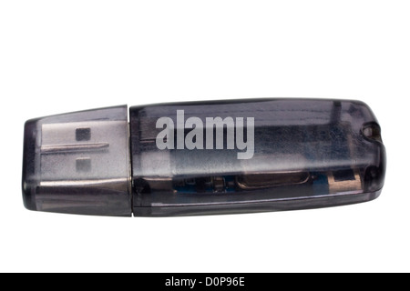 Nahaufnahme eines Bluetooth USB-Adapter Stockfoto