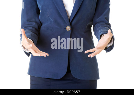 Business Frau Hände hautnah Stockfoto