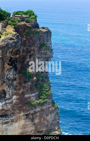 An der Küste von Suluban Strand auf Bali, Indonesien Stockfoto