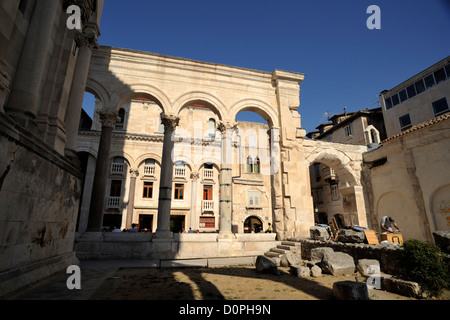 Kroatien, Split, Diokletianpalast Stockfoto