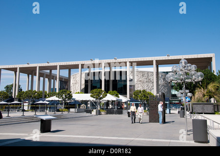 Die Innenstadt von Los Angeles und Theater-Viertel in der Nähe von Rathaus Stockfoto