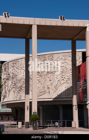 Die Innenstadt von Los Angeles und Theater-Viertel in der Nähe von Rathaus Stockfoto