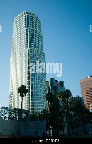 Die Innenstadt von Los Angeles und Theater-Viertel in der Nähe von Rathaus Stockfoto