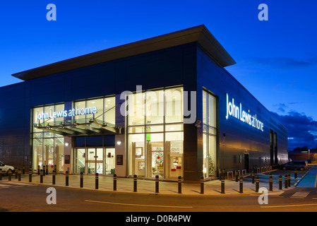 John Lewis at Home Ladeneingang in Chester Stockfoto