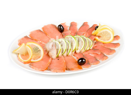 Legen Sie Fisch Stockfoto