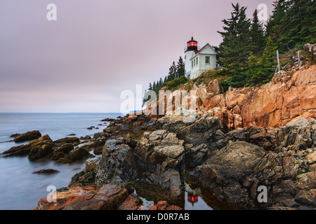 Bass Harbor Head Light, Acadia N.P, Maine, USA Stockfoto