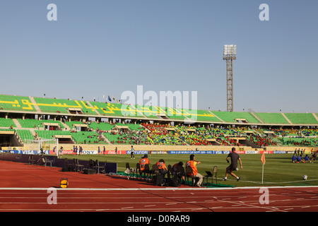 Gesamtansicht der Mubarak-Stadion vor der 2009 FIFA U-20 World Cup Viertelfinal-match zwischen Südkorea und Ghana. Stockfoto