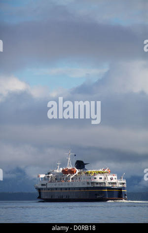 Alaska State Ferry Matanuska, Petersburg, Alaska. Stockfoto