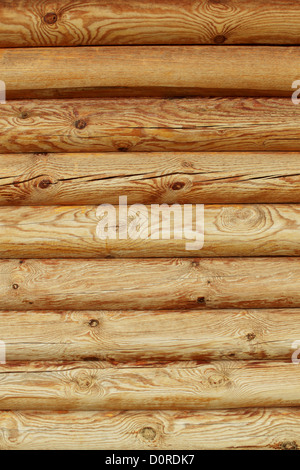 Hölzerne Maschinenbordbücher Wand des Landhaus Hintergrund Stockfoto