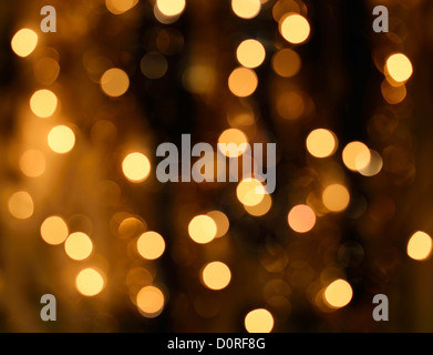 Gold festliche Weihnachten Hintergrund Stockfoto