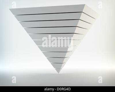 Abstrakt 3d Pyramide