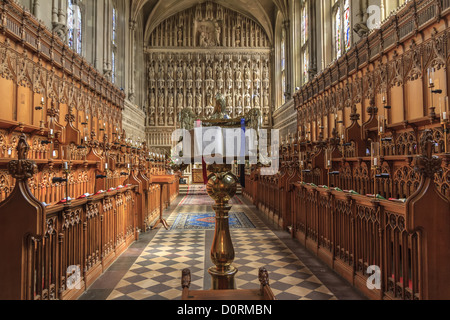 Kapelle Magdalen College in Oxford Stockfoto