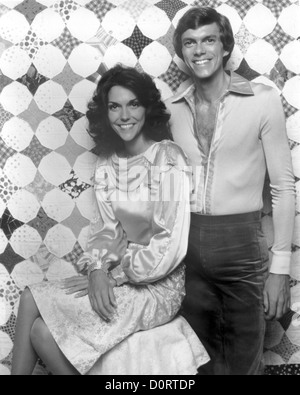 DIE Tischler-Promo-Foto von US-Duo von Karen und Richard Carpenter über 1972 Stockfoto