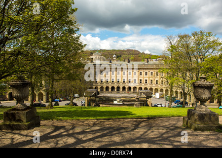 Der Halbmond, Buxton, Derbyshire, UK. Stockfoto