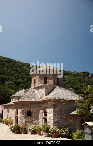 Evangelistria Kloster, Skiathos auch bekannt als as Stockfoto