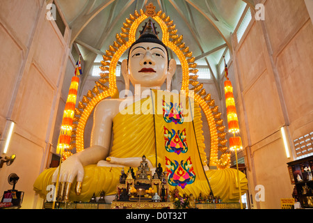 Asien, Singapur, Religion, Sakya Muni, Gaya-Buddha-Tempel, Tempel der tausend Lichter, Tempel der 1000 Lichter, 1000 Lichter Tem Stockfoto