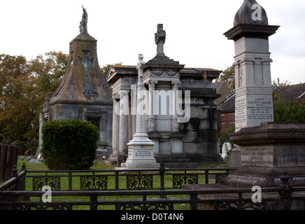 West Norwood Cemetery in London, England, Vereinigtes Königreich Stockfoto