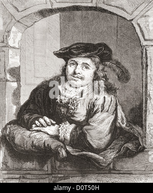 Ferdinand Bol, 1616 –1680. Niederländische Maler, Radierer und Zeichner. Stockfoto