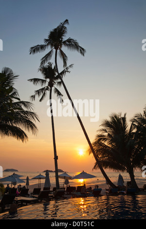 Asien, Thailand, Provinz Trat, Koh Chang, Ko Chang, Klong Prao Beach, Strand, Strände, Tropical Beach, Palm Beach, Palme, Pal Stockfoto