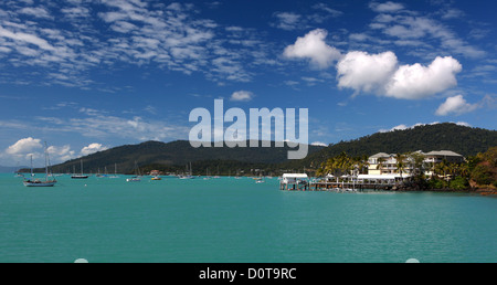 Airlie Beach, Queensland, Australien, Whitsunday Islands, Shute Harbour, Inseln, Inselwelt, Meer, Türkis, klar, Urlaub, Stockfoto