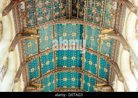 Interieur der Kirche St. Edmund in Southwold. Einer der schönsten mittelalterlichen Kirchen der Suffolk. Stockfoto